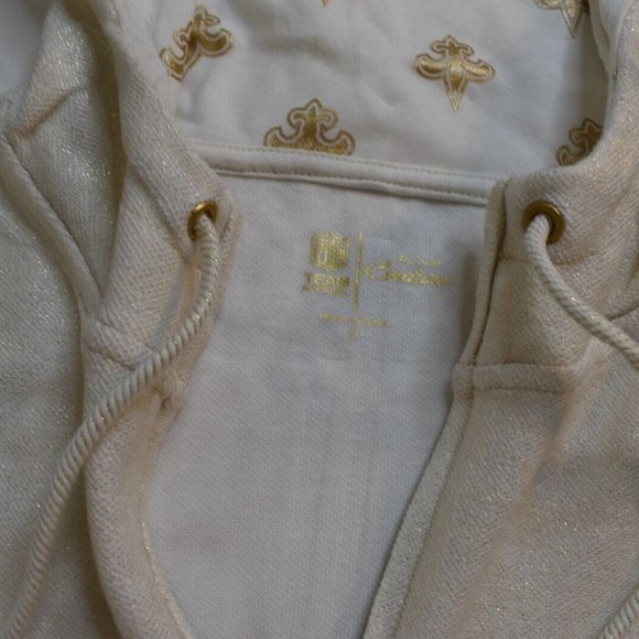 All-Sport Couture Womens NFL New Orleans Saints Play Action Hoodie New - Picture 8 of 8
